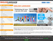 Tablet Screenshot of englishlanguageguide.com